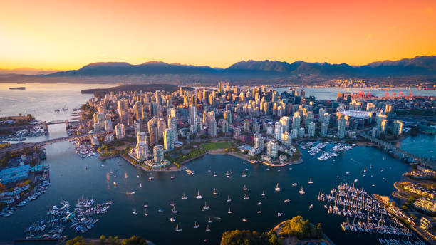 istockphoto-1453719077-612x612 Beautiful aerial view of downtown Vancouver skyline, British Columbia, Canada at sunset